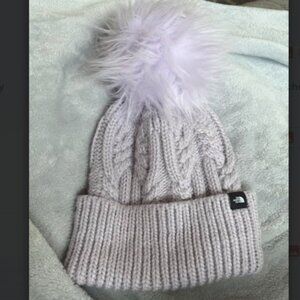 The North Face Kid's Fur Pom Beanie